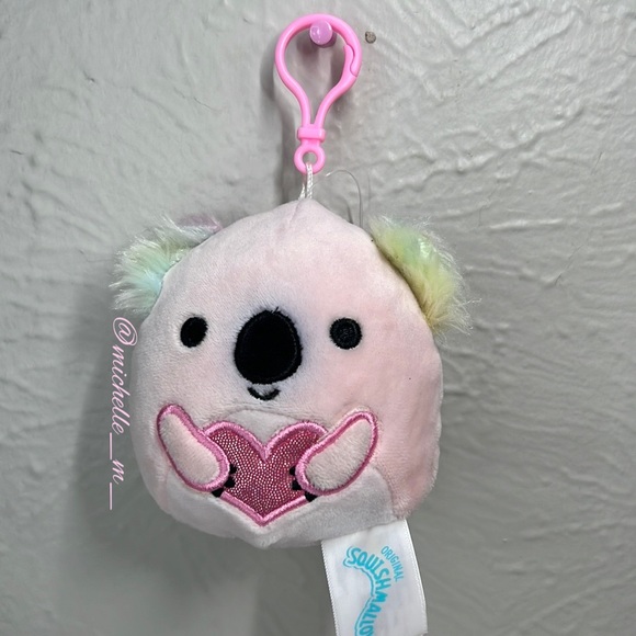 Squishmallows Kaelea the Pink Koala 3.5” Clip 2022 Walgreens - Picture 1 of 4